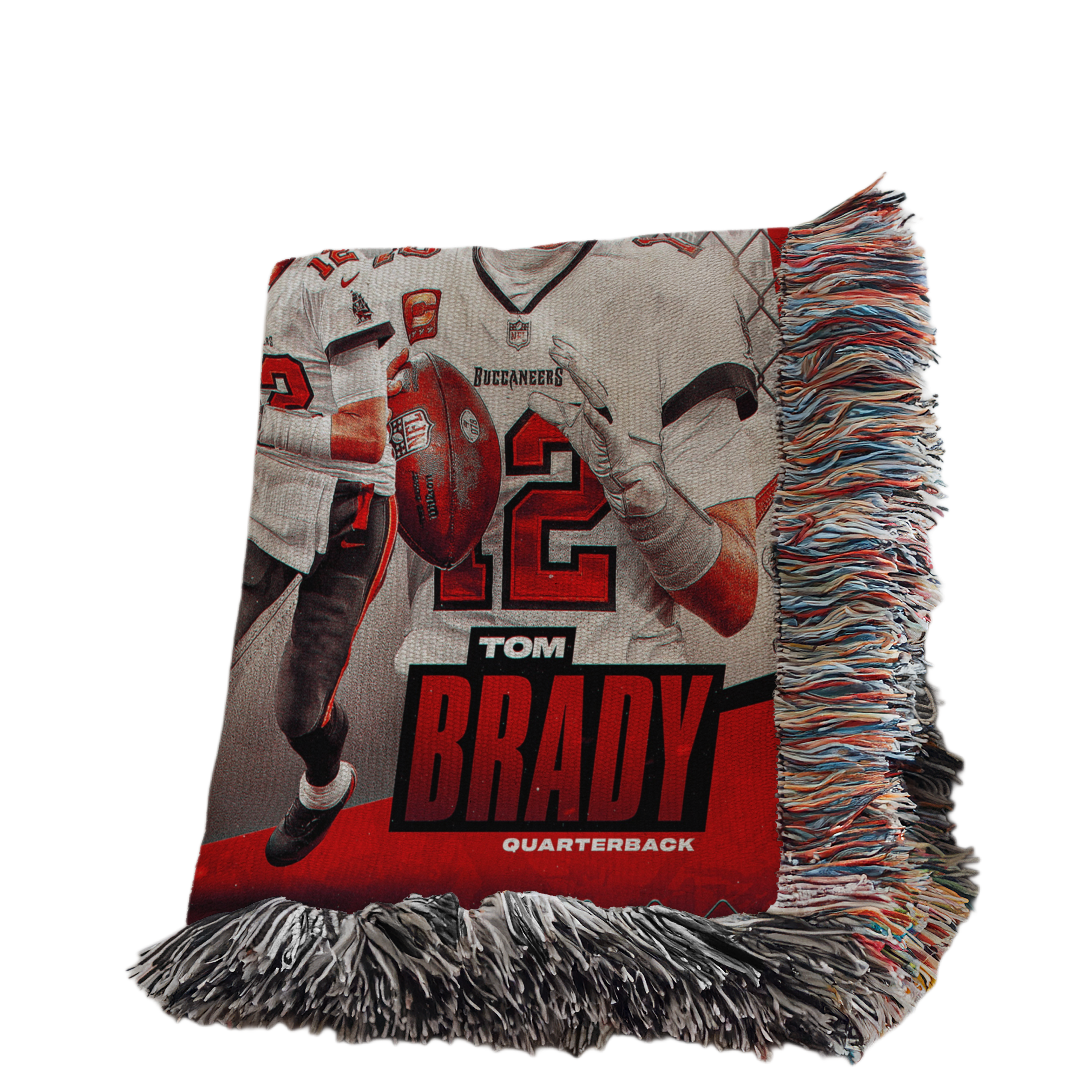 TOM BRADY WOVEN BLANKET
